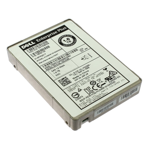 Dell Enterprice Plus 1.6TB SAS SSD 12Gbps SFF | P/N: DGTT2 1